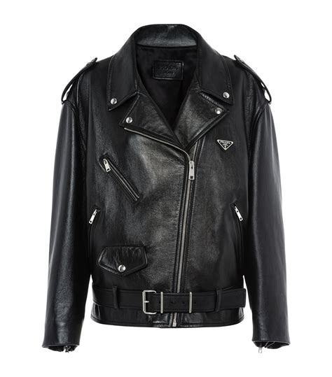 prada biker leather jacket|devil wears prada leather jacket.